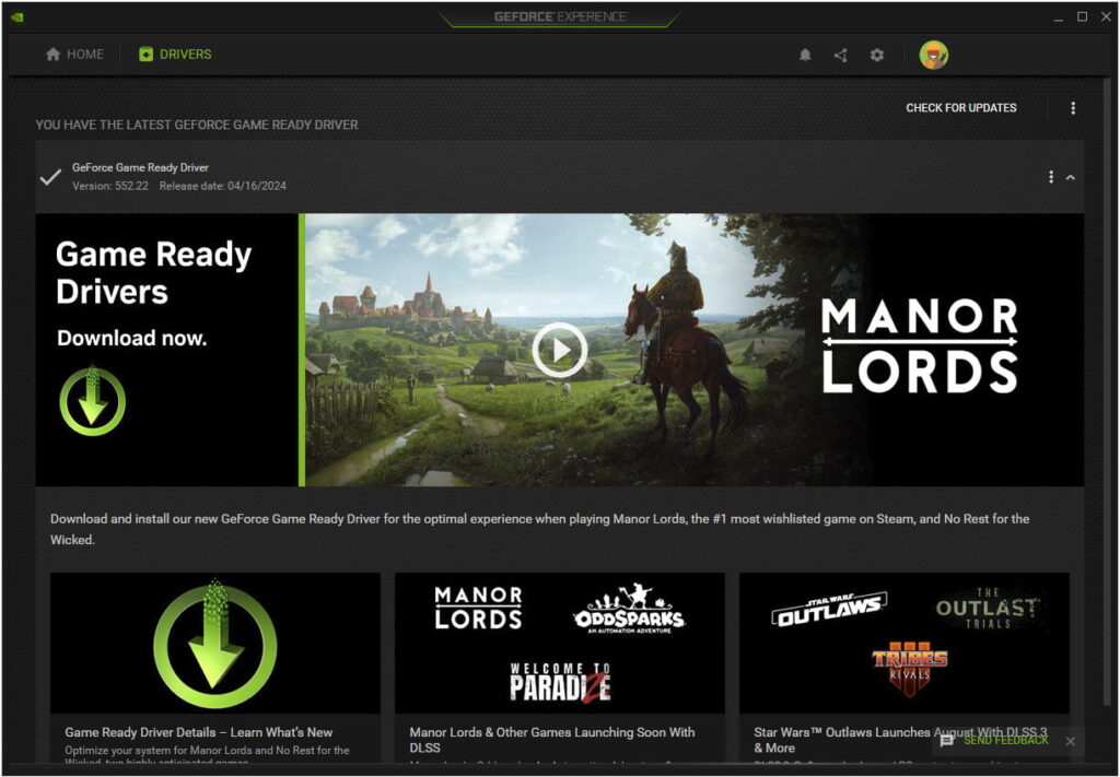 NVIDIA GeForce Experience