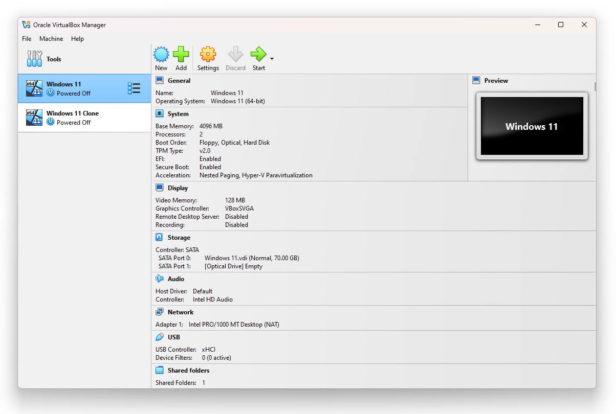 Oracle VirtualBox