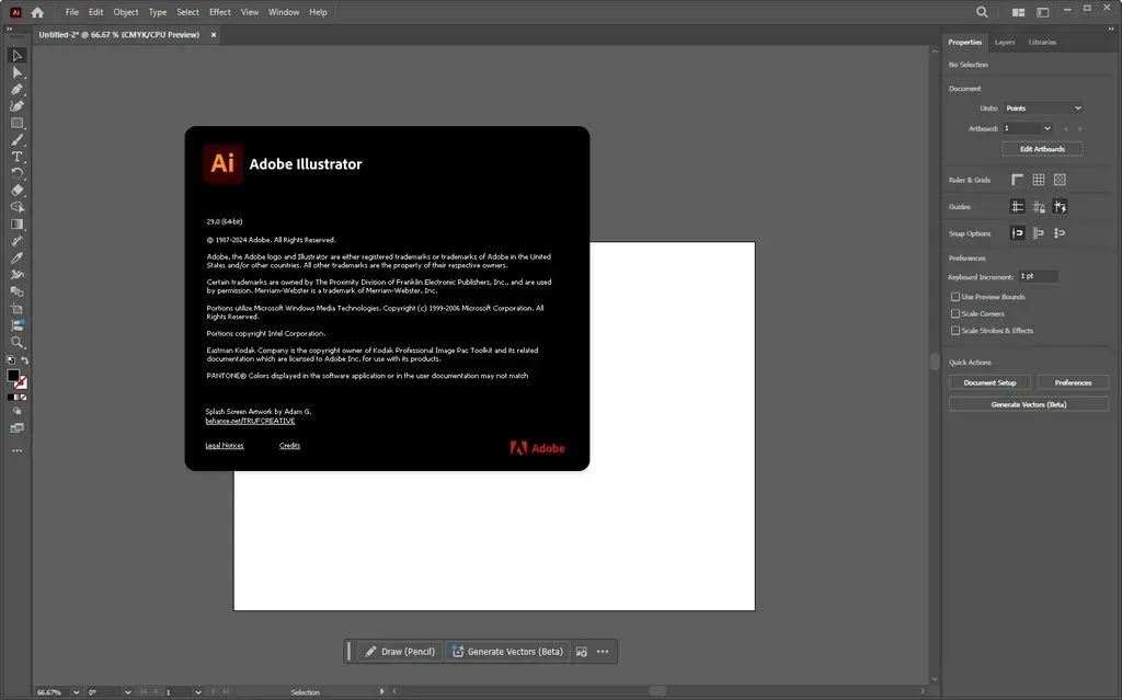 Adobe Illustrator 2025